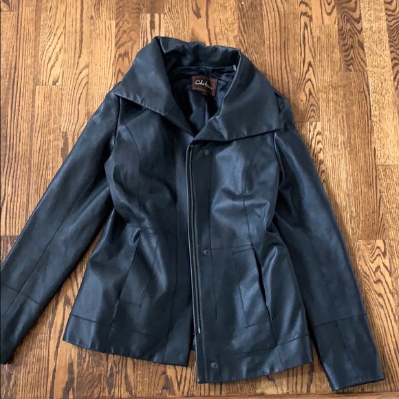 Cole Haan leather jacket - Picture 1 of 2